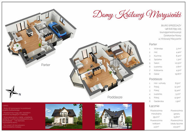 Gotowy nowy dom wolnostojący pod Warszawą