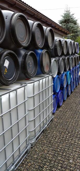 Beczka na wodę deszczówkę zbiornik mauser duże Beczki