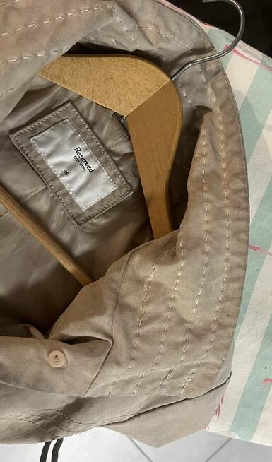 Płaszcz zamszowy Reserved rozm. M