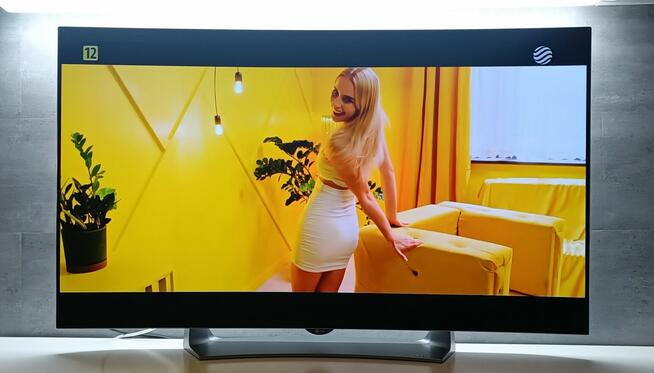 55 TV 3D LG OLED CURVED 100 Hz Smart TV + Uchwyt + Hdmi+Upo