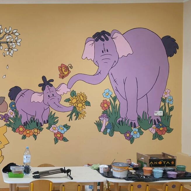 Rysunki na ścianach