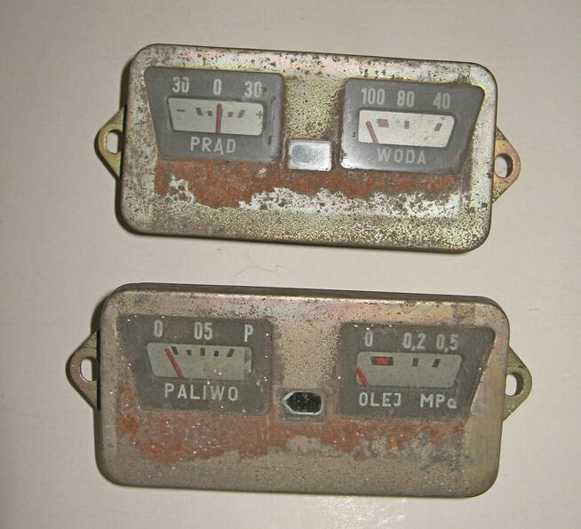 Warszawa wskaźniki deski rozdzielczej