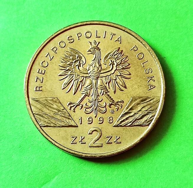 2 zł 1998 r. Ropucha Paskówka