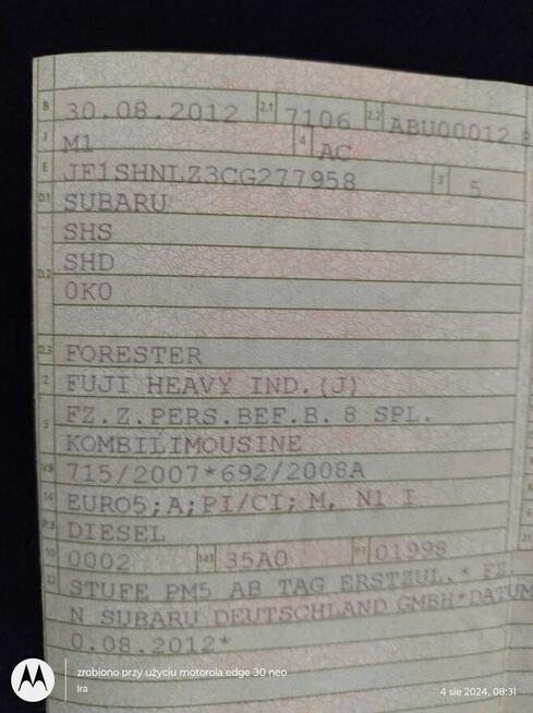 Sprzedam Subaru CHCESZ DOBRE AUTO DZWOŃ !