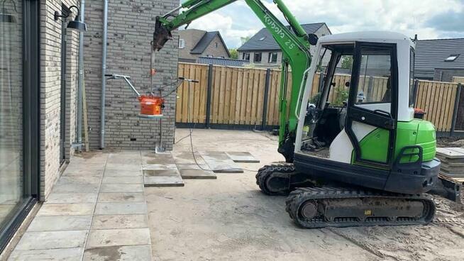 CHWYTAK próżniowy UCHWYT przyssawka wynajem do PŁYT kostki