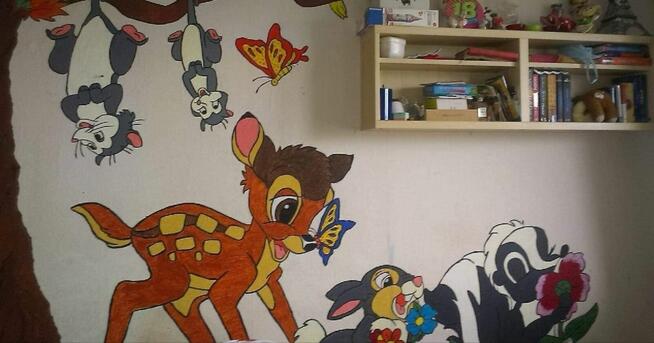 Rysunki na ścianach