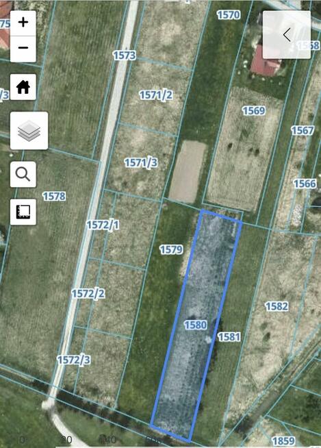 Działka budowlana, Krosno, Polanka, ul.ks.Decowskiego, 18,5a