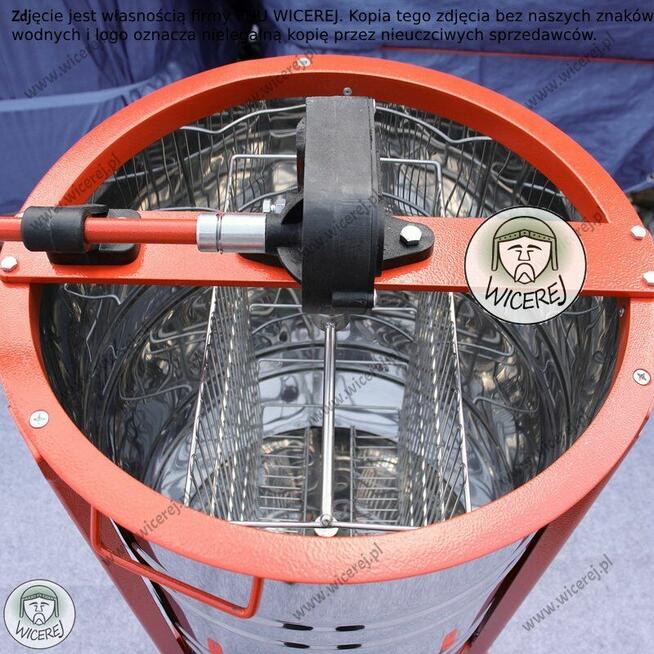 Miodarka 2 ramkowa ręczna Uniwersalna 2 plastrowa Wirówka Mi