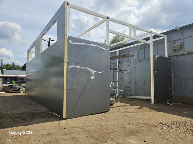 Montaż płyt warstwowych, garaże, pawilony, sklepy,