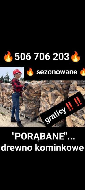 Drewno kominkowe SEZONOWANE Zgierz Aleksandrów Łódzki Piątek