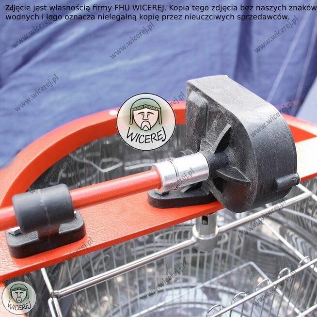 Miodarka 2 ramkowa ręczna Uniwersalna 2 plastrowa Wirówka Mi