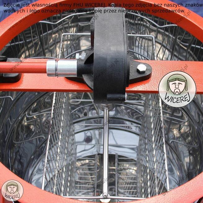 Miodarka 2 ramkowa ręczna Uniwersalna 2 plastrowa Wirówka Mi