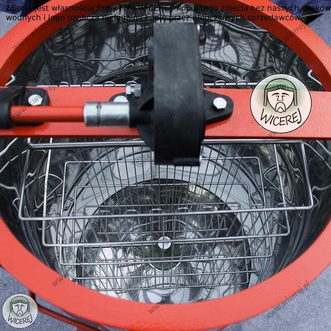 Miodarka 2 ramkowa ręczna Uniwersalna 2 plastrowa Wirówka Mi