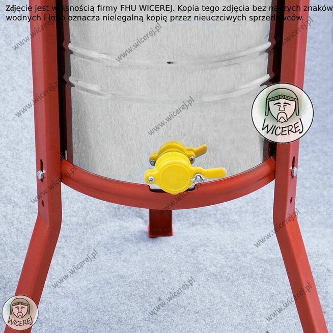 Miodarka 2 ramkowa ręczna Uniwersalna 2 plastrowa Wirówka Mi