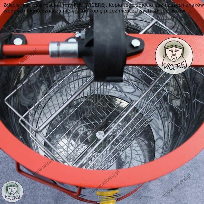 Miodarka 2 ramkowa ręczna Uniwersalna 2 plastrowa Wirówka Mi