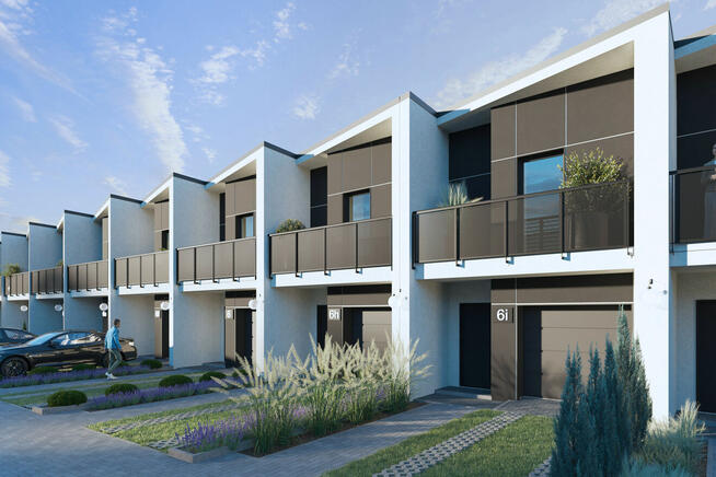 szeregówki nowoczesne PREMIUM