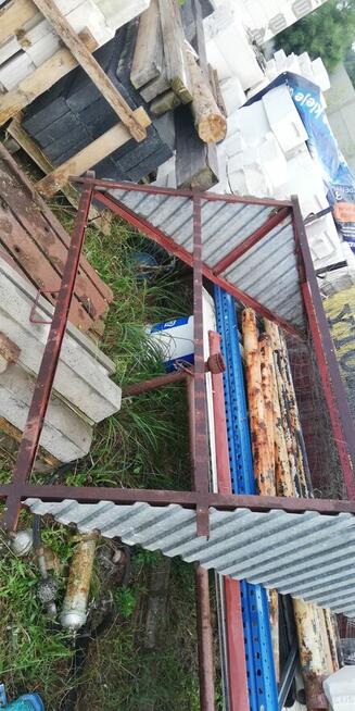 Konstrukcja stalowa daszku