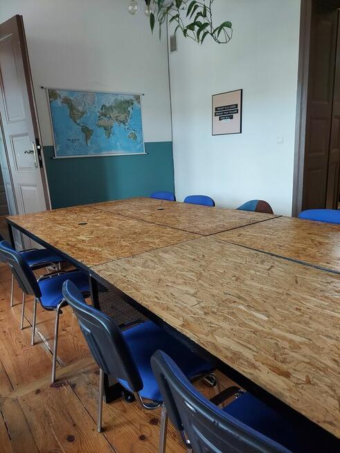 Sala dla zespołu na godziny / Przestrzeń coworkingowa