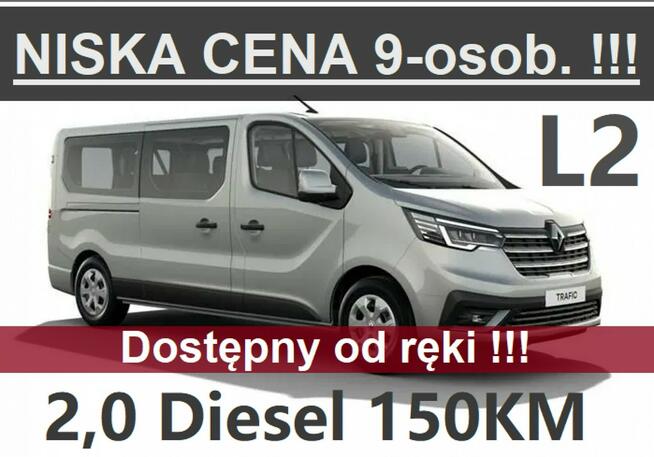 Renault Trafic L2 150KM 2,0  Full Led Super Niska Cena  Dostępny Od ręki !! 2076zł