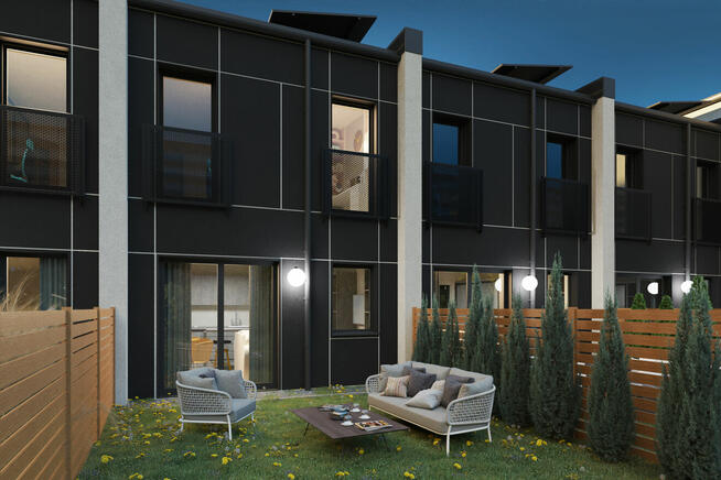 szeregówki nowoczesne PREMIUM