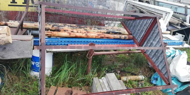 Konstrukcja stalowa daszku