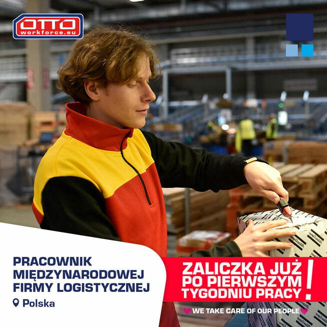Prace pomocnicze na magazynie Wrocław