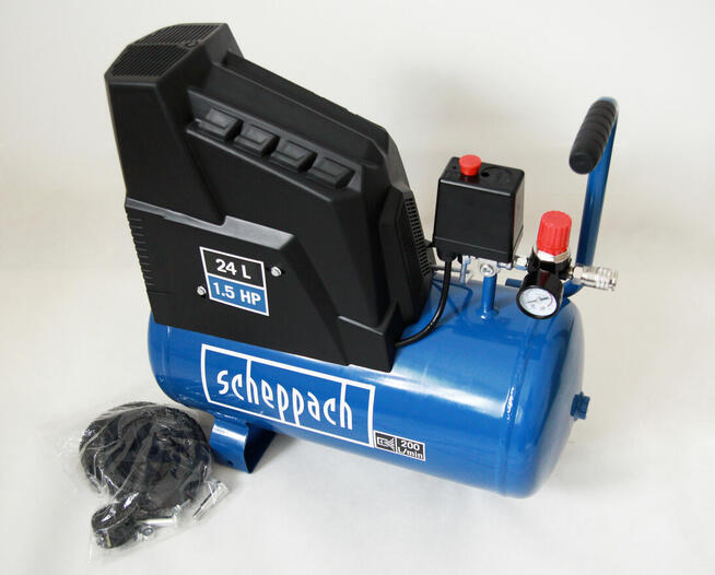 Kompresor sprężarka 24l Scheppach nowy