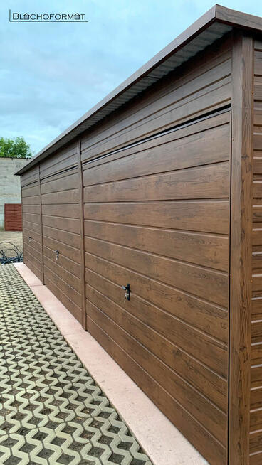 garaż blaszany 9x6 9x5 na wymiar profil ocynkowany