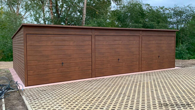 garaż blaszany 9x6 9x5 na wymiar profil ocynkowany