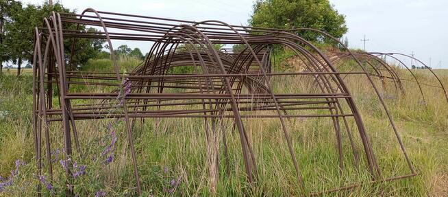 Konstrukcja do tunelu foliowego