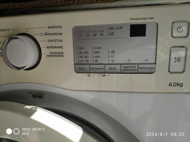 Moduł programator sterowanie pralki, pralka Samsung