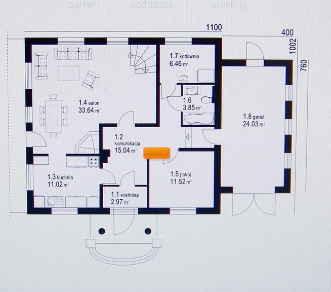 Targowisko, woj.mał, dom wolnostojący z garażem 230m2