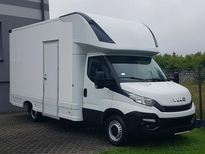 Iveco Daily KONTENER NISKOPODŁOGOWY 4,31x2,24x2,43 SKLEP KAMPER KLIMA  FOODTRUCK