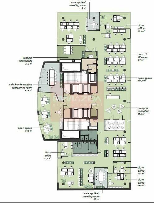 Powierzchnia biurowa Warszawa Mokotów