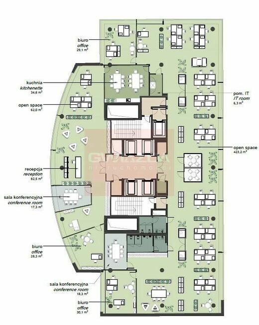 Powierzchnia biurowa Warszawa Mokotów