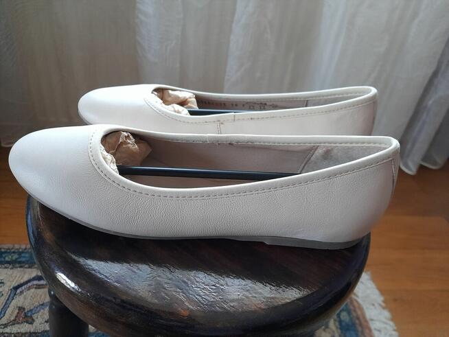 Baleriny beżowe Ryłko