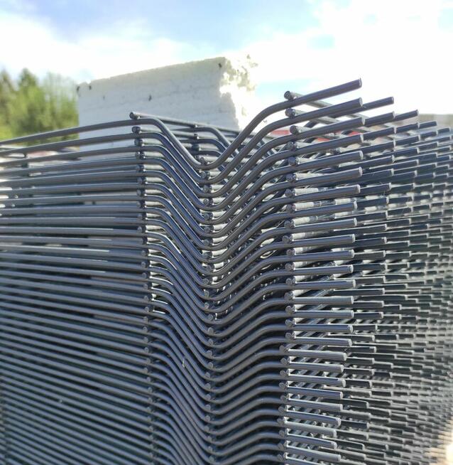 Panele ogrodzeniowe 3D wysokość H1530 fi4