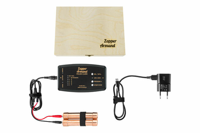 Zapper Armand Hulda Clark 04 C na pasożyty, wirusy, bakterie