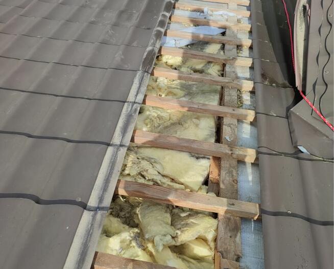 Naprawa dachu oraz izolacji po kunie - UBEZPIECZENIA