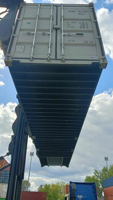 Nowy kontener morski 12 metrowy, 40 High Cube, One Way – NEW