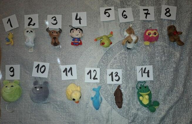 Misie, zwierzątka, postacie z bajek i filmów