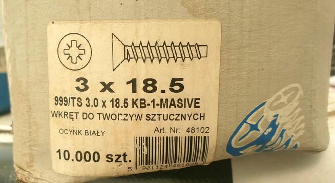 Wkręty do tworzyw sztucznych i drewna