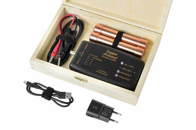 Zapper Armand Hulda Clark 04 C na pasożyty, wirusy, bakterie