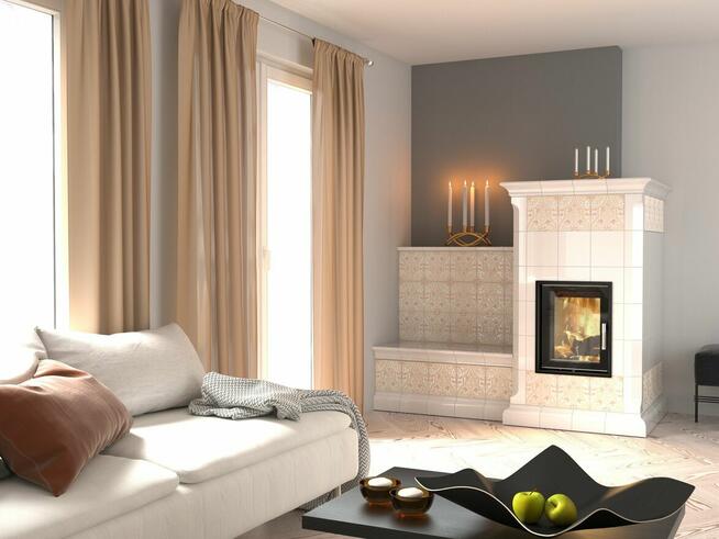 Antysmogowy hybrydowy piecokominek ogrzewający cały dom.