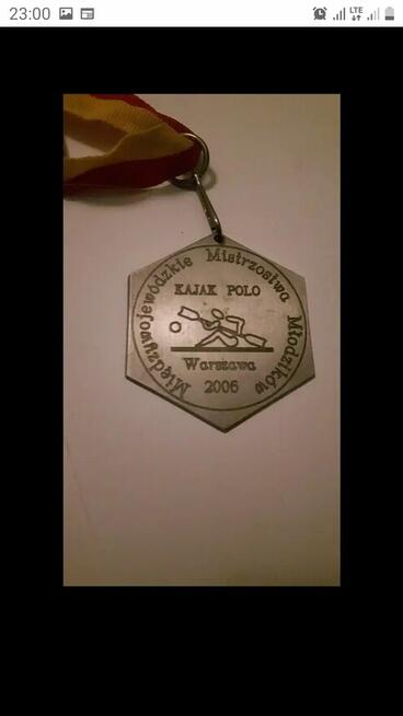 Medale zdobyte w kajakarstwie