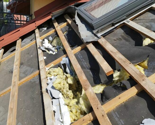 Naprawa dachu po kunie - RZESZÓW