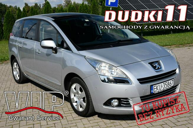 Peugeot 5008 1,6Benz DUDKI11 7 Foteli,Panorama Dach,Klimatr 2 str.Navigacja.OKAZJA