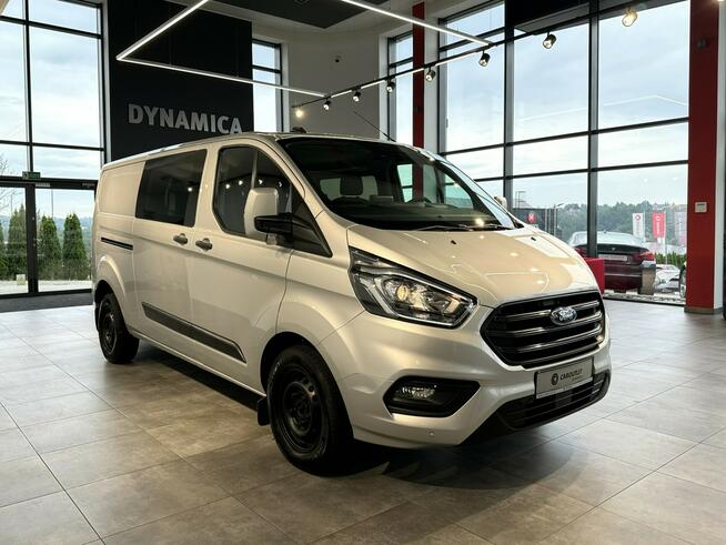 Ford Transit Custom Sport brygadówka 2.0TDCI 170KM automat 2023 r., salon PL, 6 os., VAT