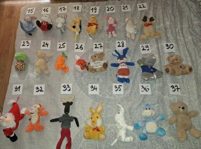 Misie, zwierzątka, postacie z bajek i filmów