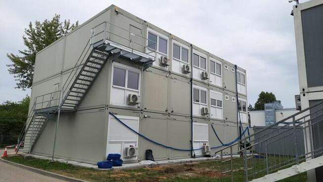 Zestaw kontenerów 3 kondygnacje 2,5x6m